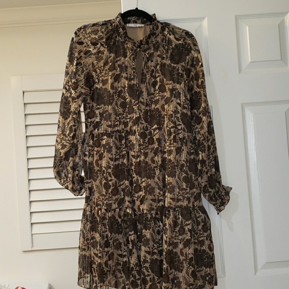 Mango sheer dress